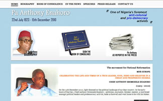Official Website for the Late Anthony Enahoro