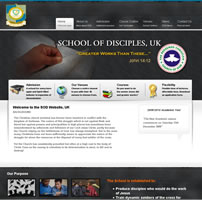 RCCG - School of Disciples UK Website